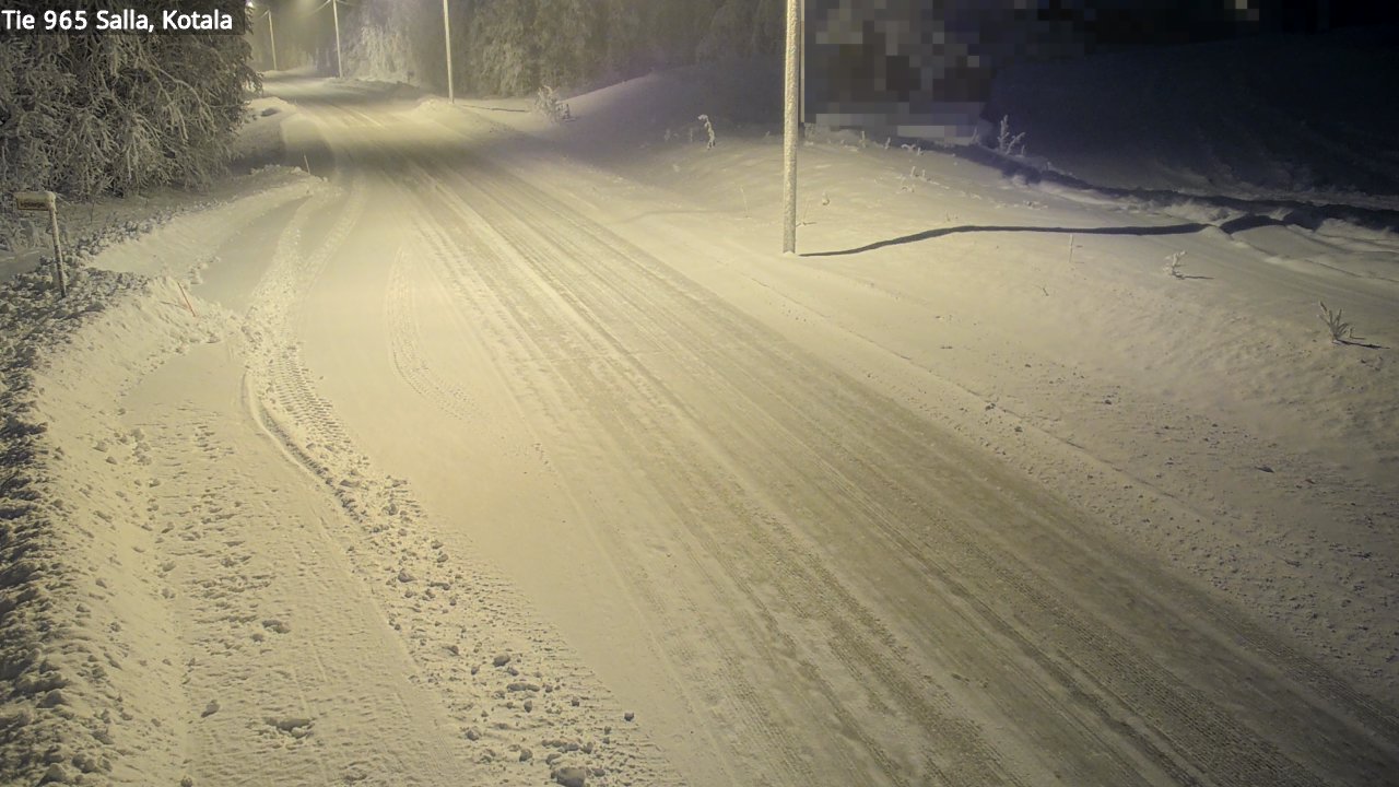 Kelikamerat Kuva Tie 965 Salla, Kotala, Salla, Lappi