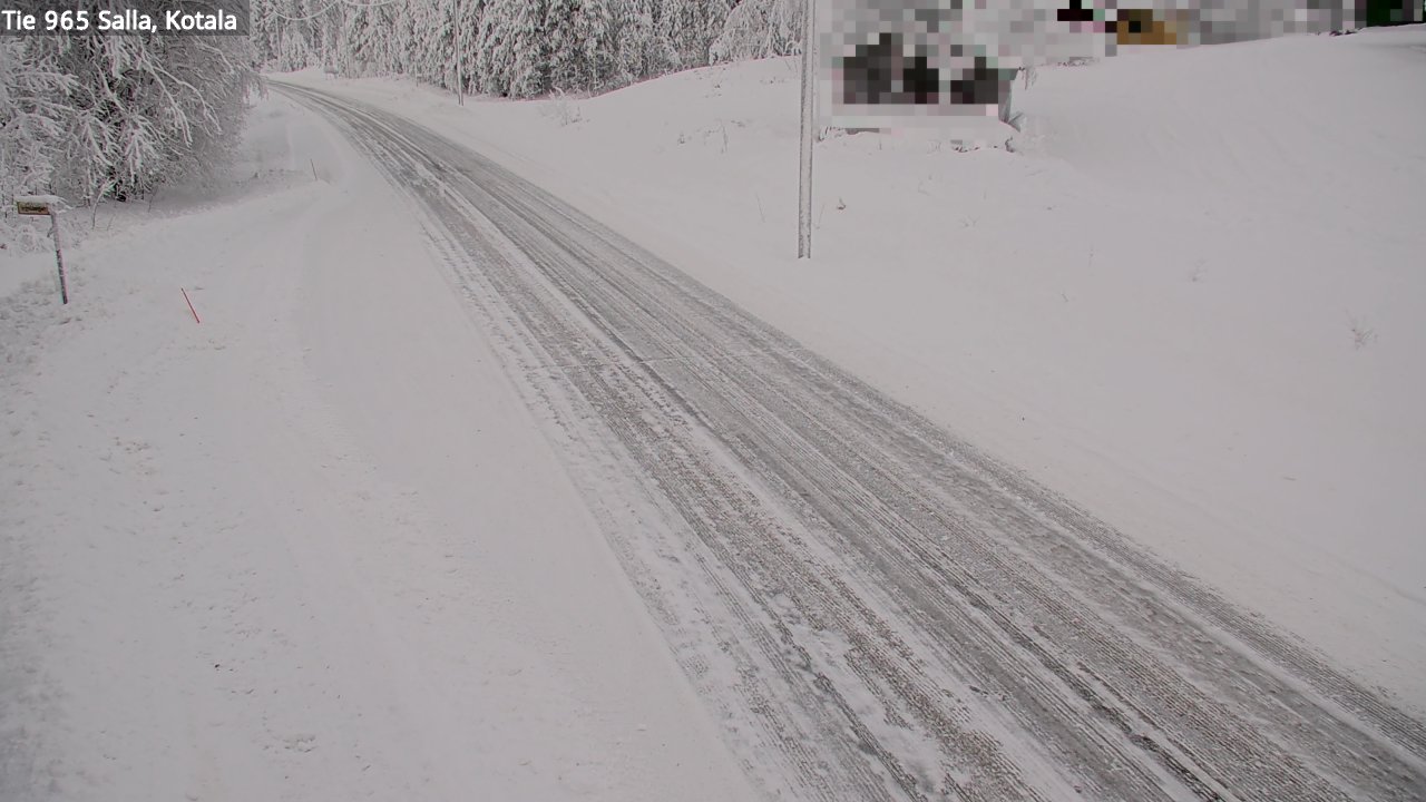 Kelikamerat Kuva Tie 965 Salla, Kotala, Salla, Lappi