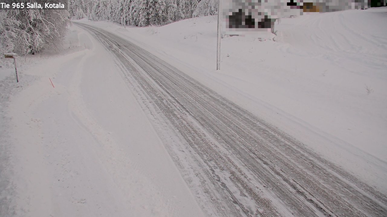 Kelikamerat Kuva Tie 965 Salla, Kotala, Salla, Lappi