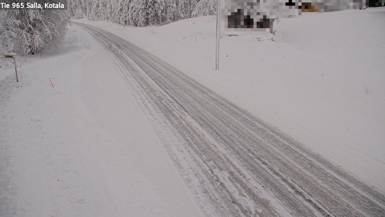 Kelikamerat Kuva Tie 965 Salla, Kotala, Salla, Lappi