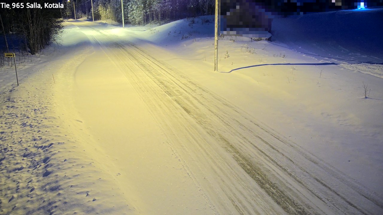 Kelikamerat Kuva Tie 965 Salla, Kotala, Salla, Lappi