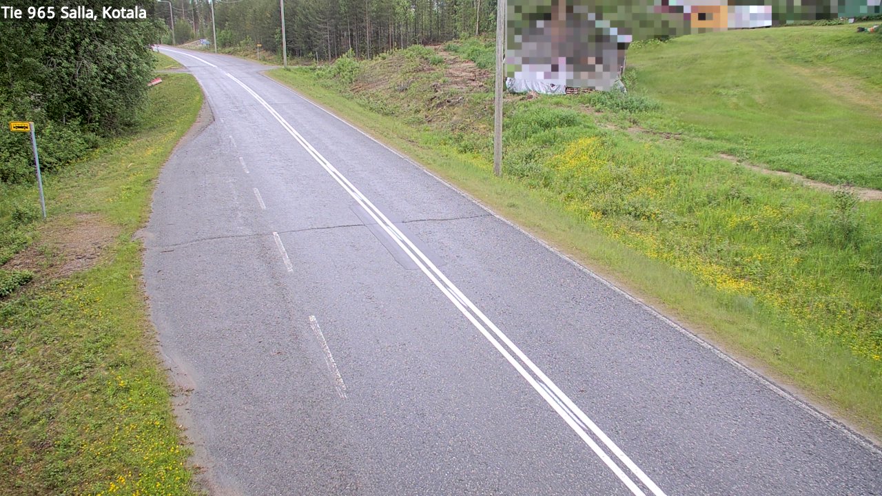 Weather Camera Image Road 965 Salla, Kotala, Salla, Lappi