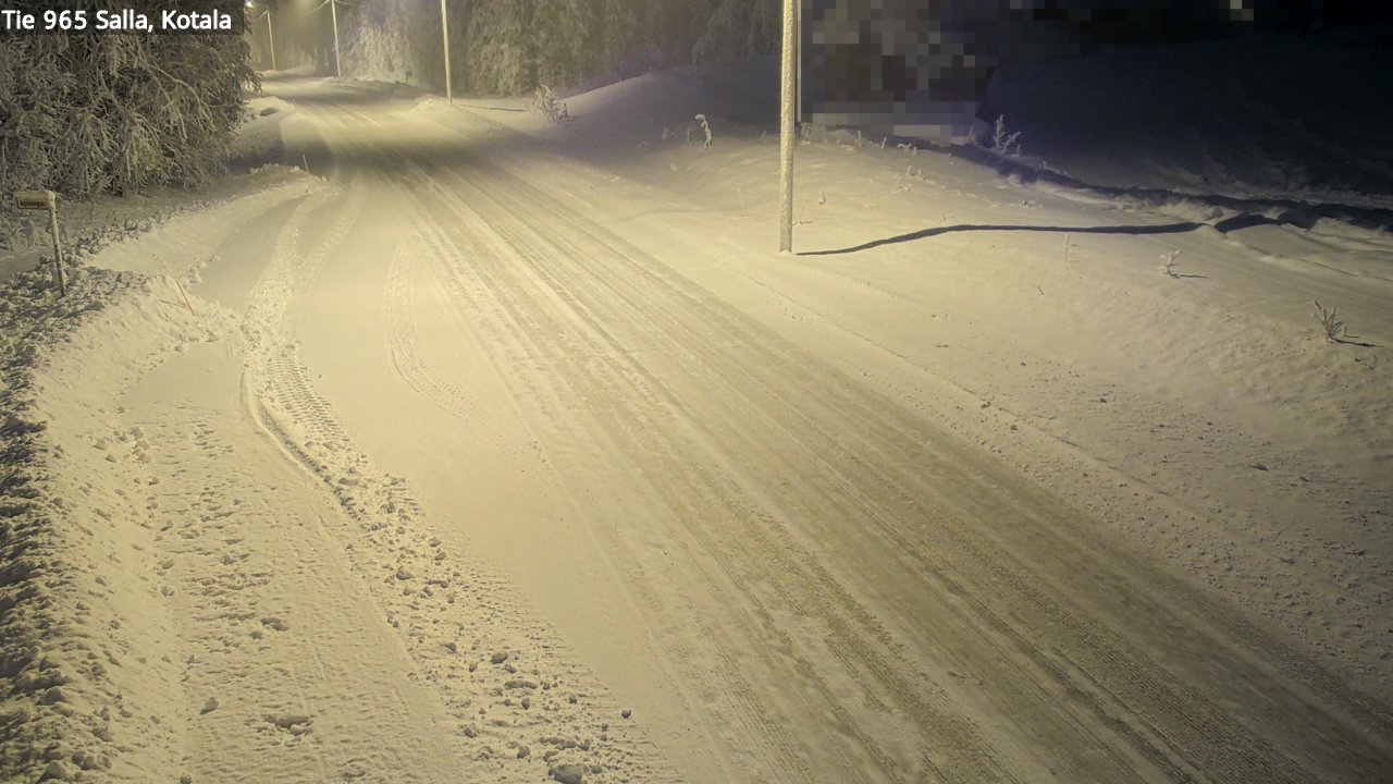 Kelikamerat Kuva Tie 965 Salla, Kotala, Salla, Lappi