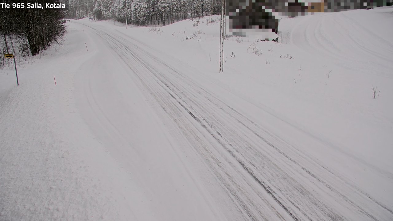 Weather Camera Image Väg 965 Salla, Kotala, Salla, Lappi