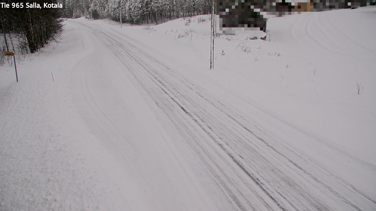 Weather Camera Image Väg 965 Salla, Kotala, Salla, Lappi