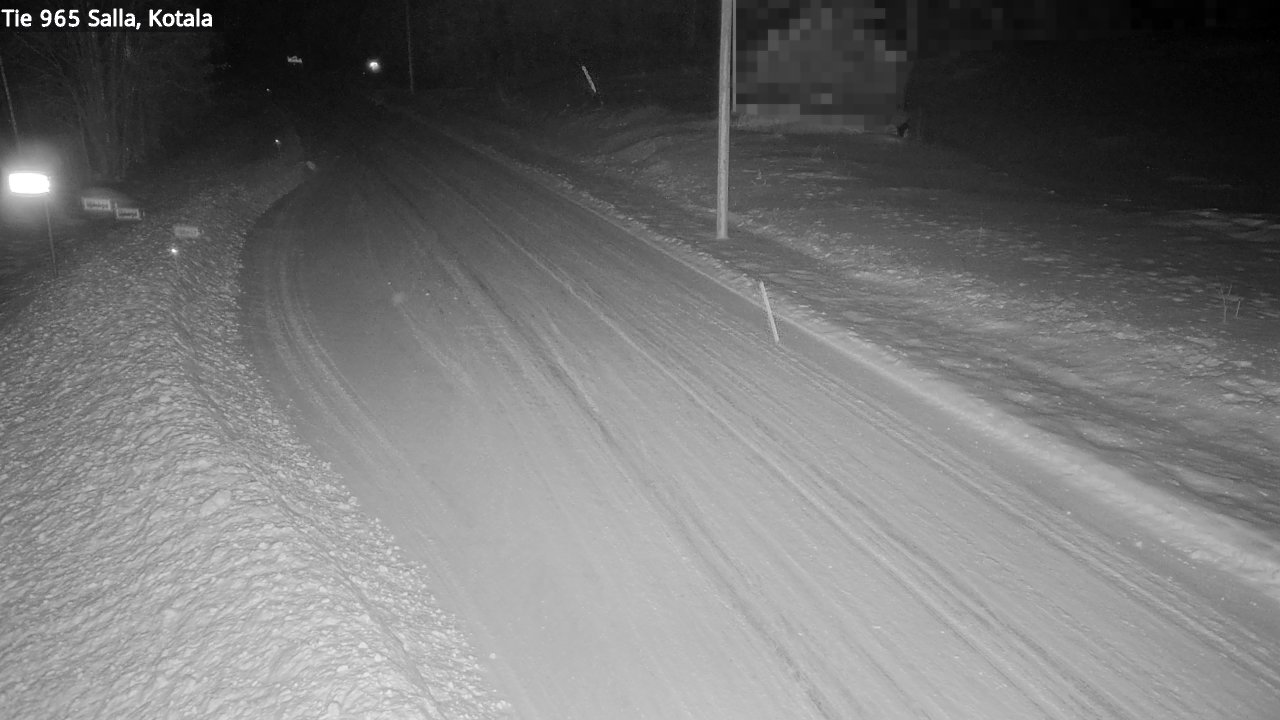 Weather Camera Image Väg 965 Salla, Kotala, Salla, Lappi