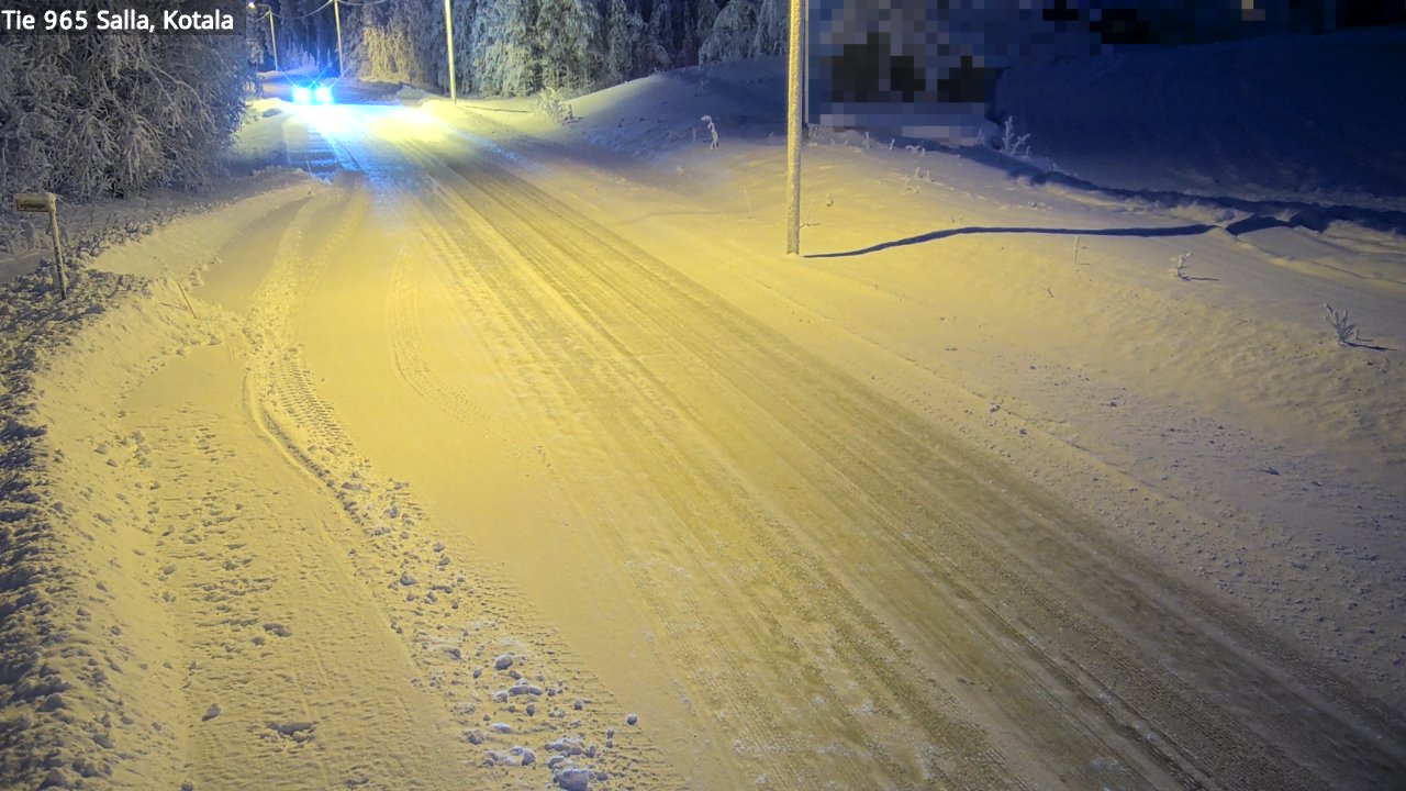 Kelikamerat Kuva Tie 965 Salla, Kotala, Salla, Lappi
