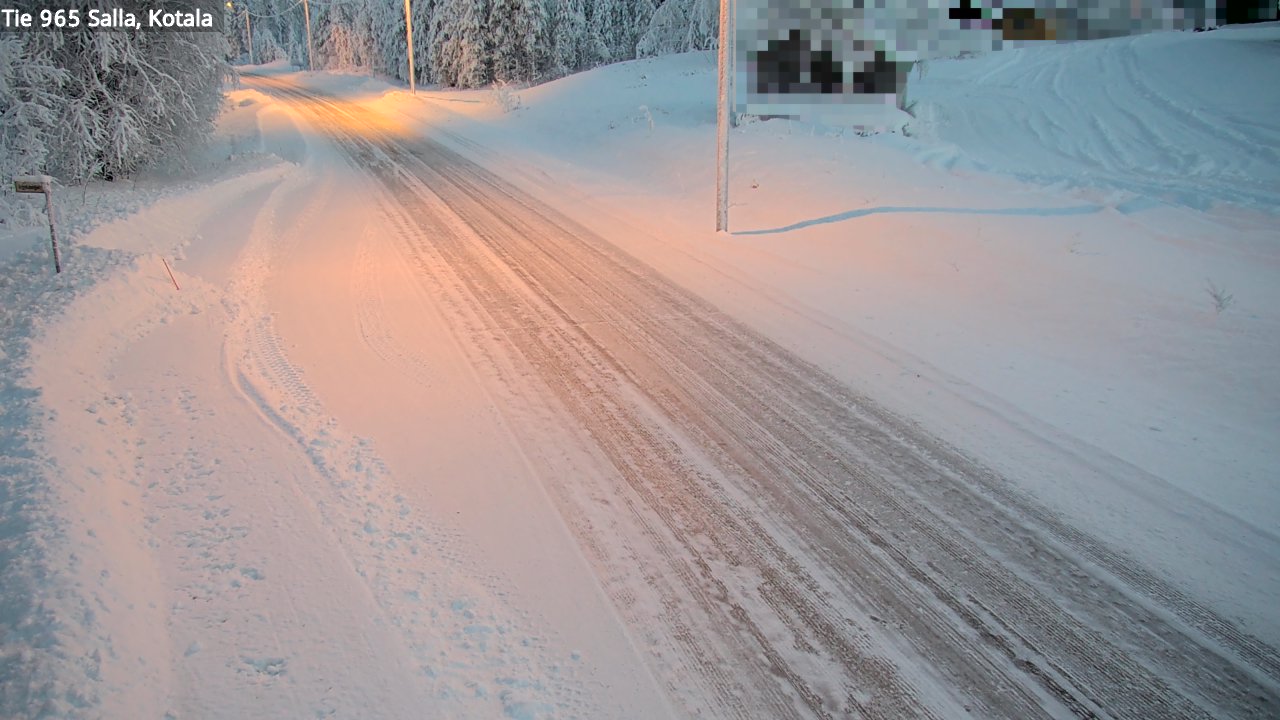 Kelikamerat Kuva Tie 965 Salla, Kotala, Salla, Lappi