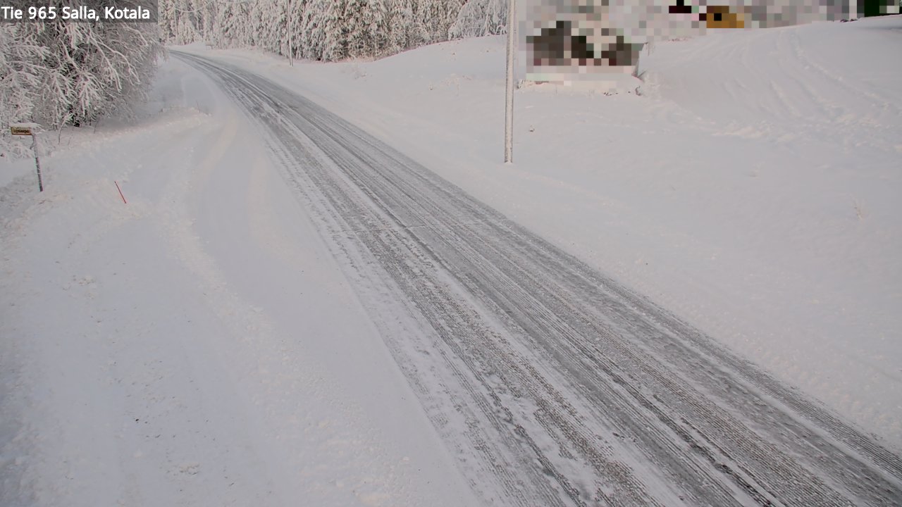 Kelikamerat Kuva Tie 965 Salla, Kotala, Salla, Lappi