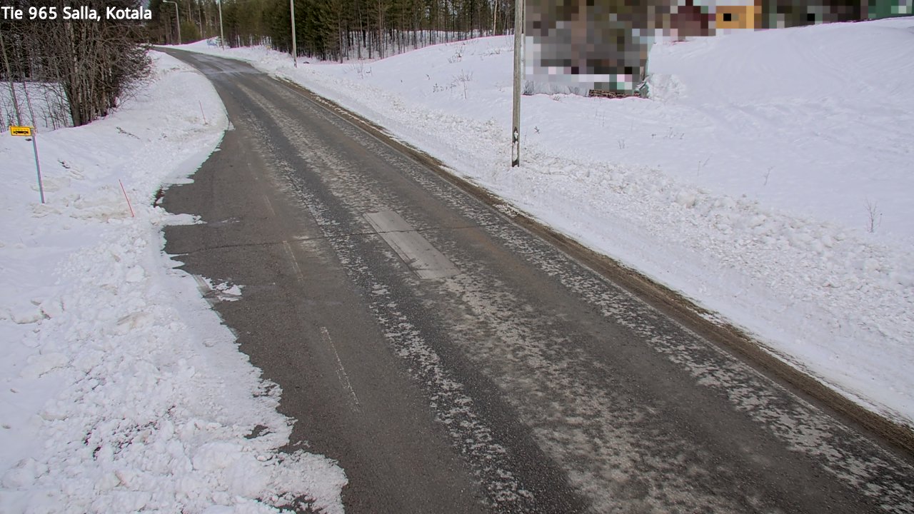 Weather Camera Image Road 965 Salla, Kotala, Salla, Lappi