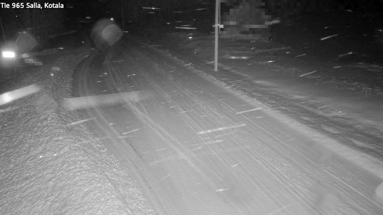 Weather Camera Image Väg 965 Salla, Kotala, Salla, Lappi