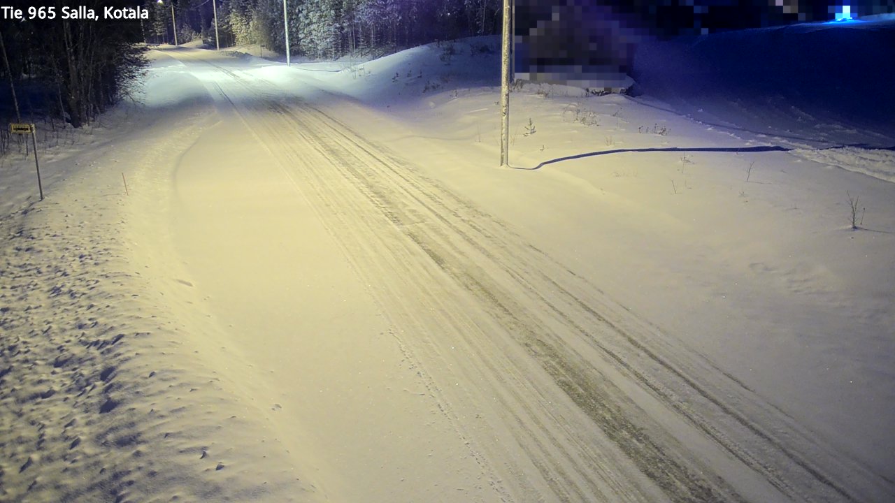 Kelikamerat Kuva Tie 965 Salla, Kotala, Salla, Lappi