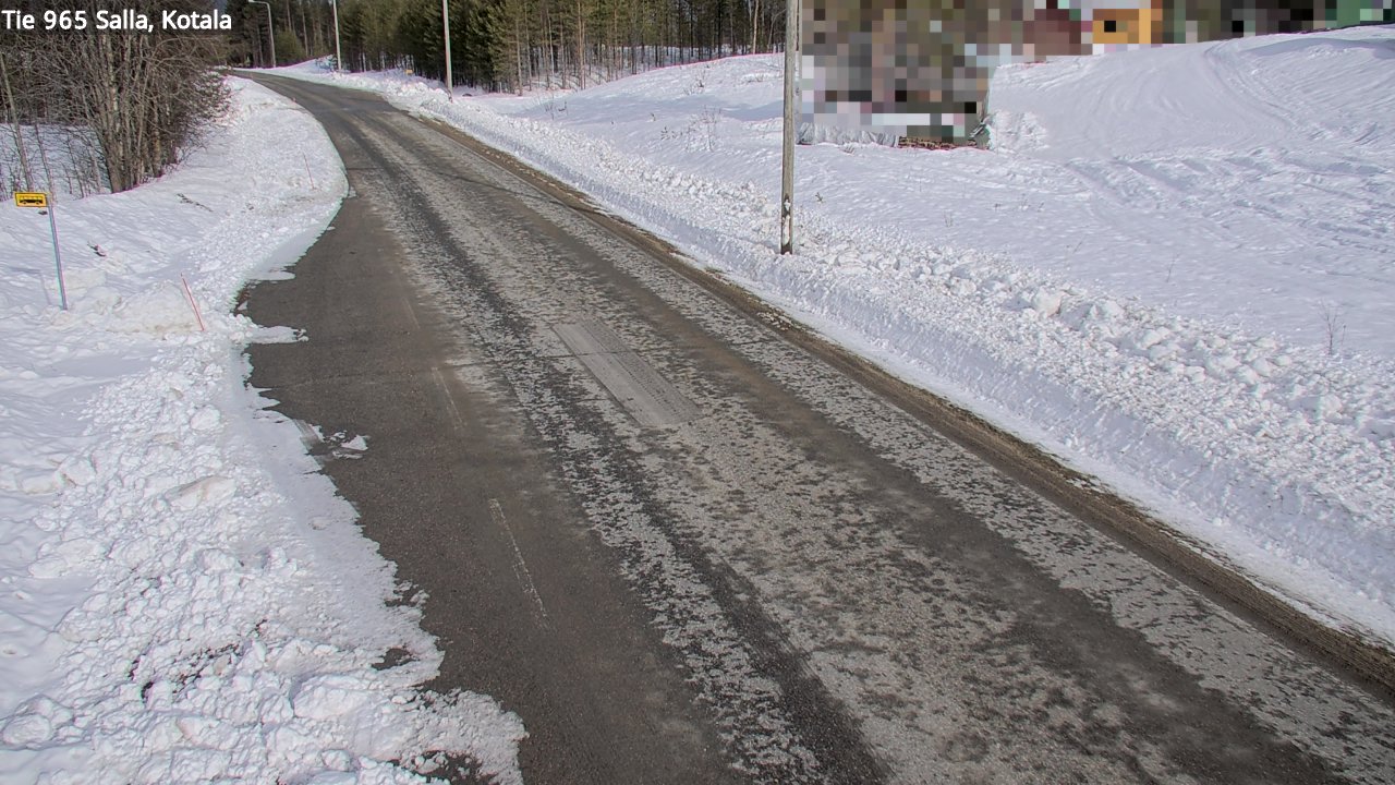 Weather Camera Image Road 965 Salla, Kotala, Salla, Lappi