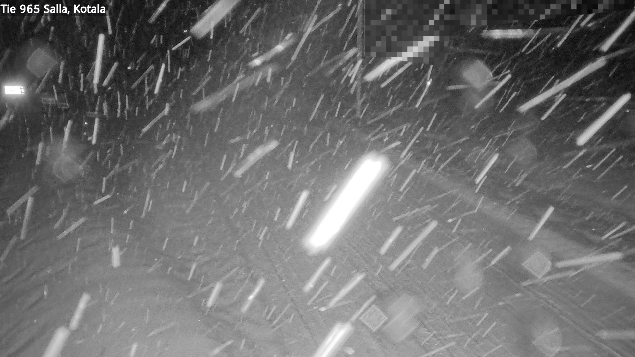 Weather Camera Image Väg 965 Salla, Kotala, Salla, Lappi