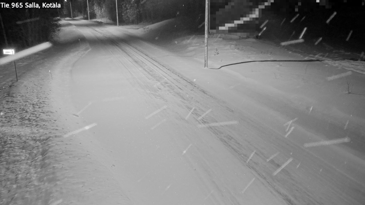 Kelikamerat Kuva Tie 965 Salla, Kotala, Salla, Lappi