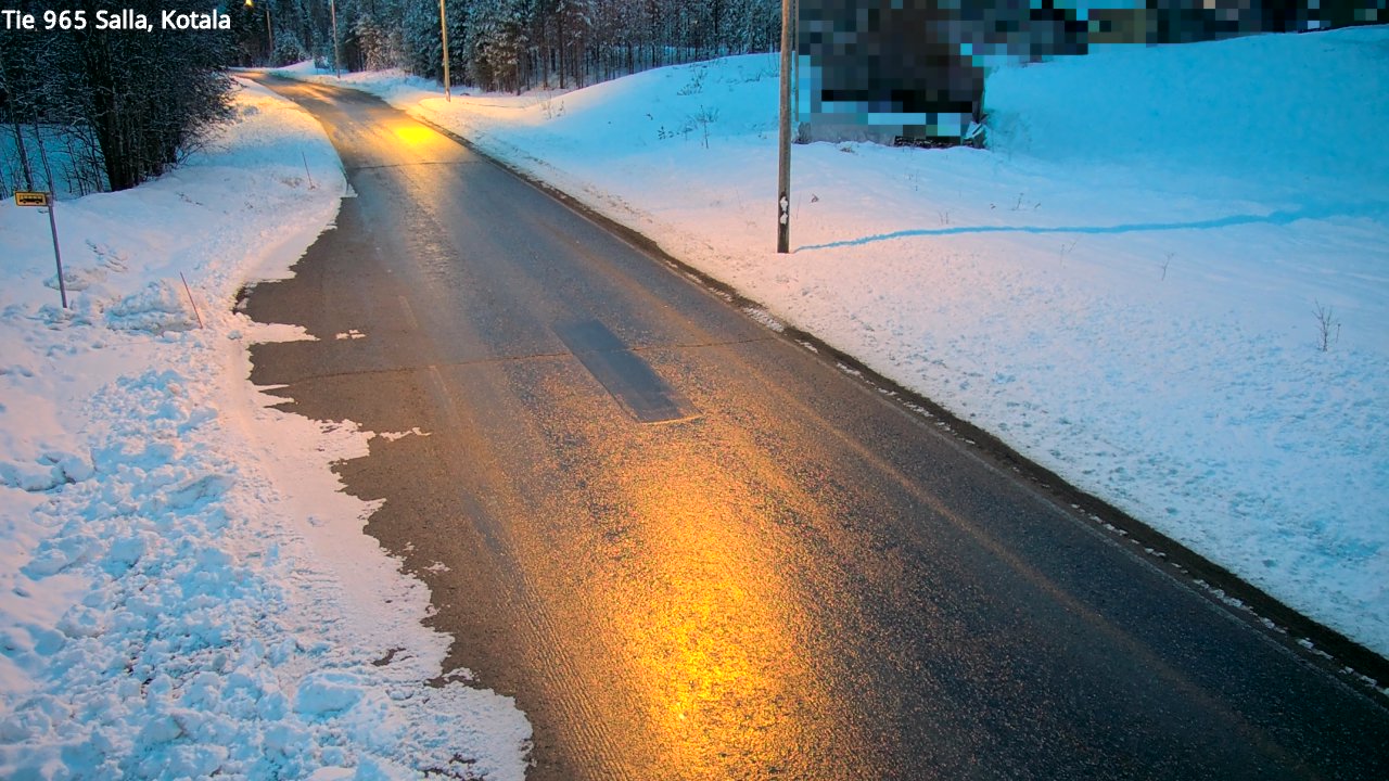 Kelikamerat Kuva Tie 965 Salla, Kotala, Salla, Lappi