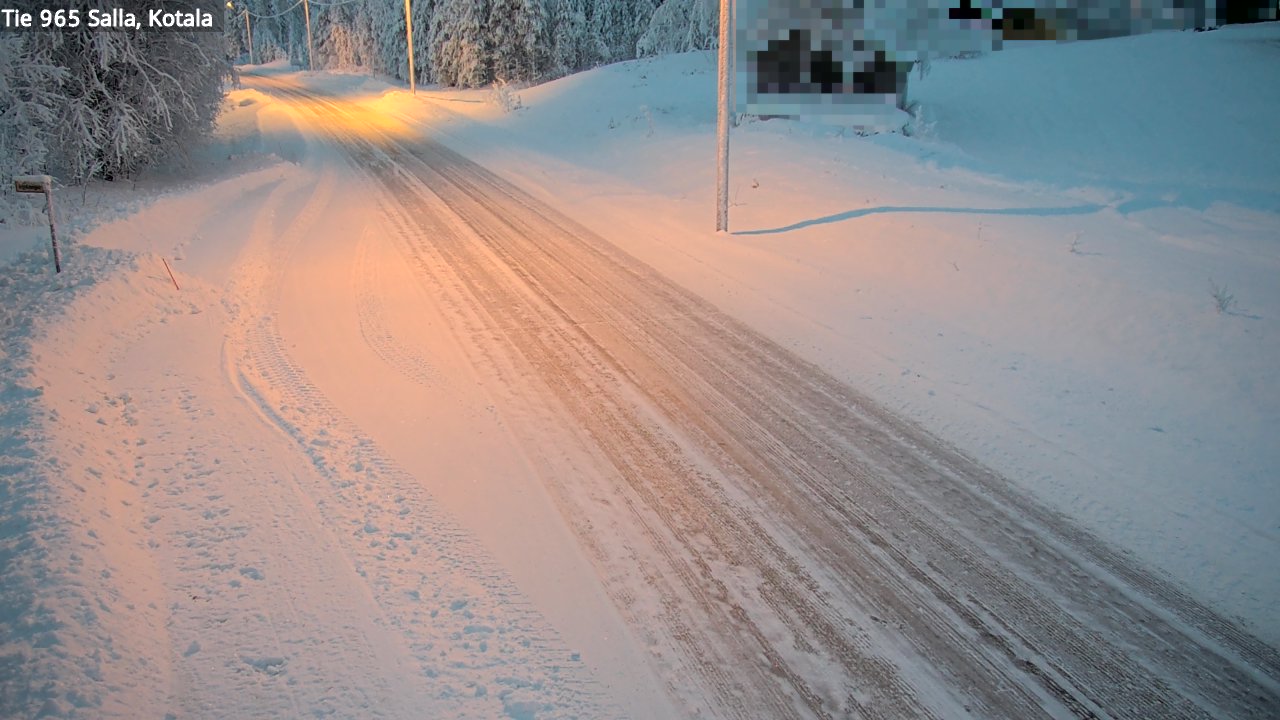 Kelikamerat Kuva Tie 965 Salla, Kotala, Salla, Lappi