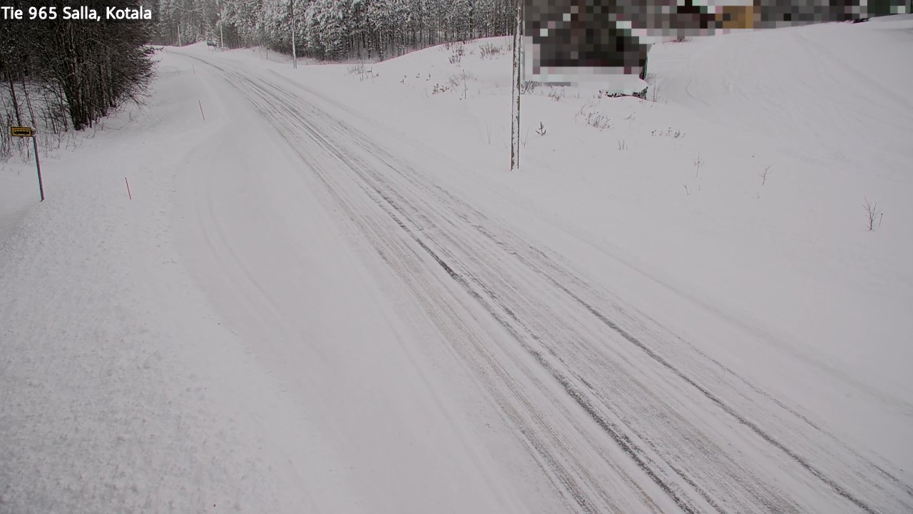 Weather Camera Image Väg 965 Salla, Kotala, Salla, Lappi