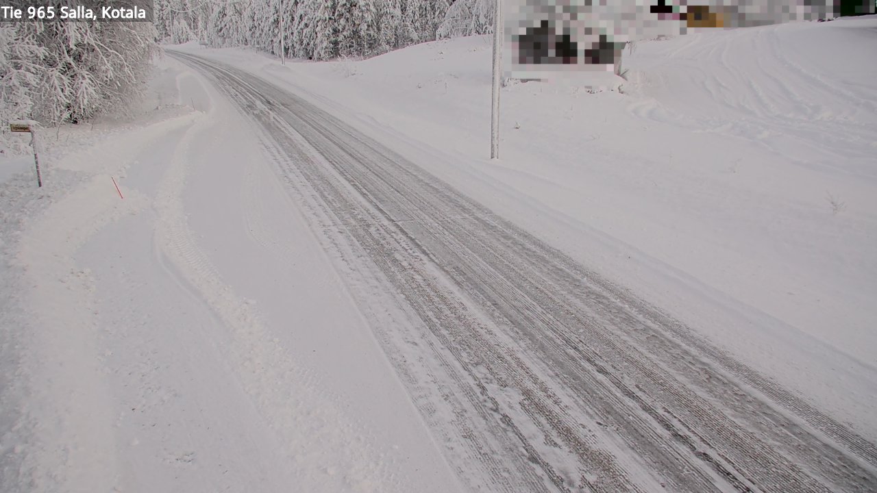 Kelikamerat Kuva Tie 965 Salla, Kotala, Salla, Lappi