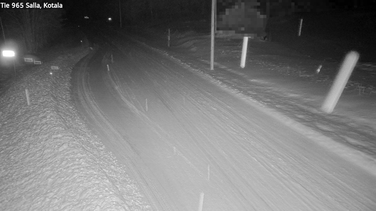 Weather Camera Image Väg 965 Salla, Kotala, Salla, Lappi