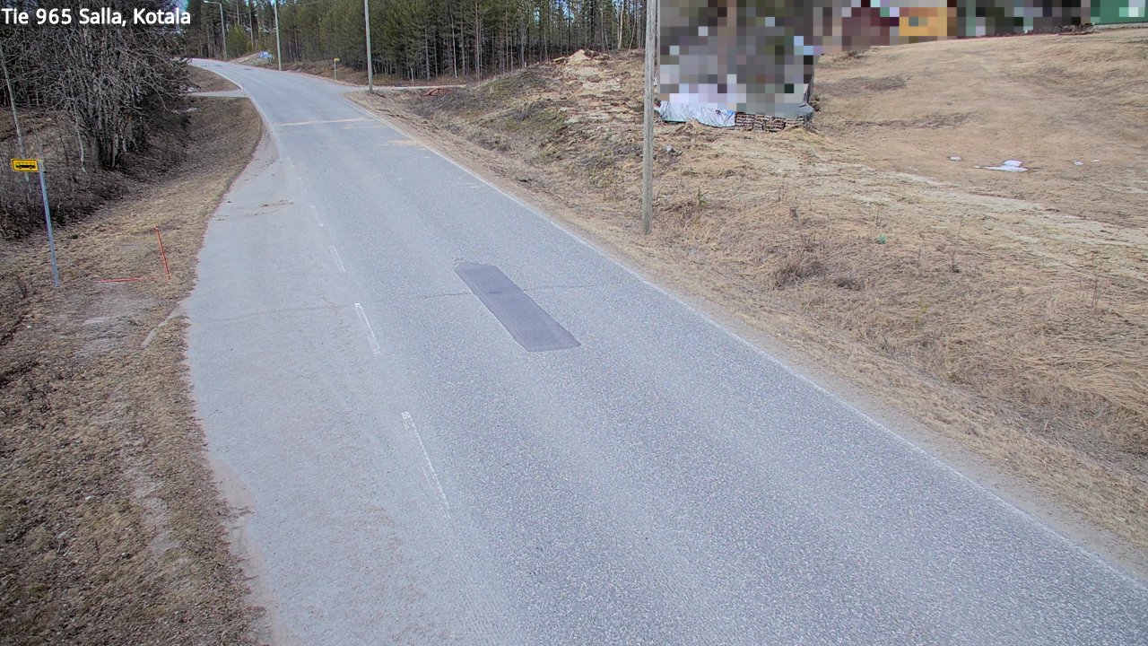 Weather Camera Image Road 965 Salla, Kotala, Salla, Lappi