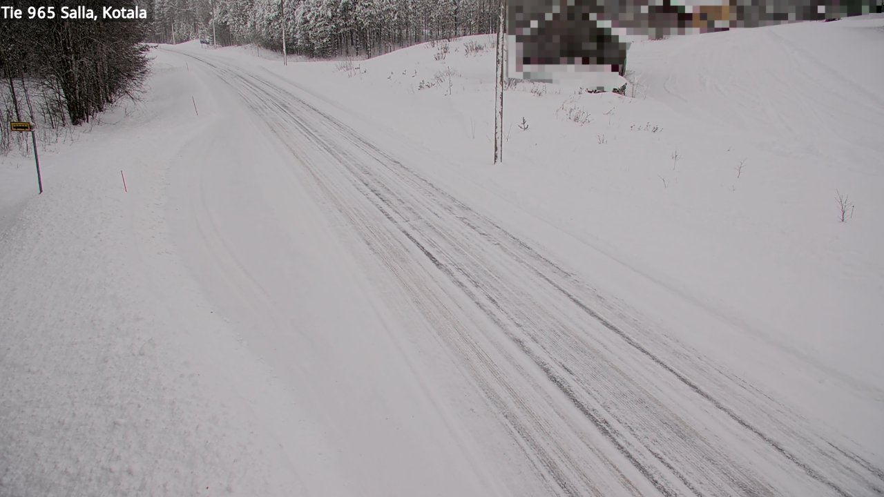 Weather Camera Image Väg 965 Salla, Kotala, Salla, Lappi