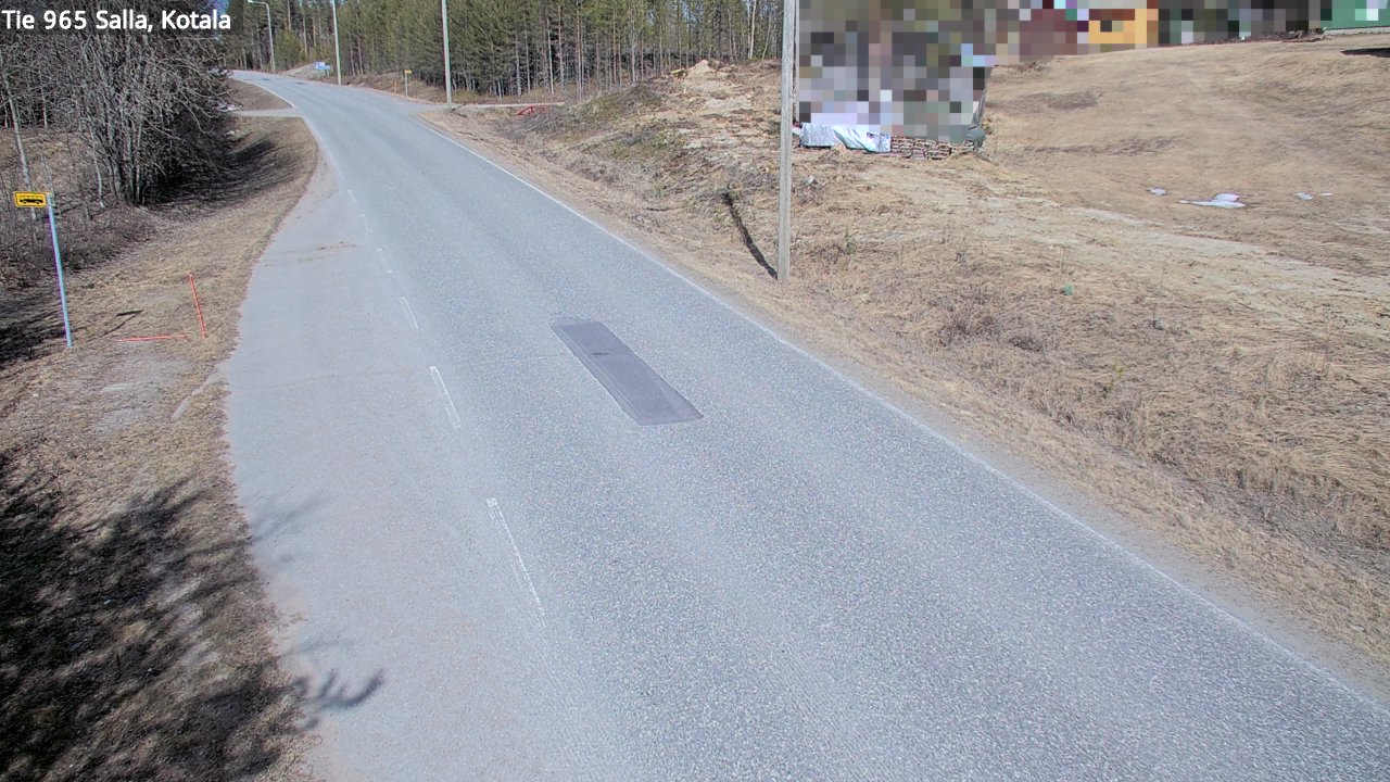 Weather Camera Image Road 965 Salla, Kotala, Salla, Lappi