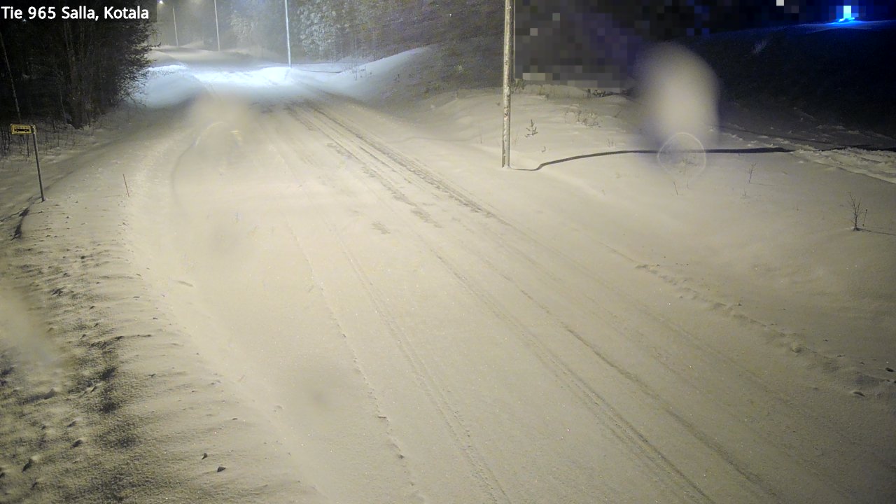 Weather Camera Image Väg 965 Salla, Kotala, Salla, Lappi