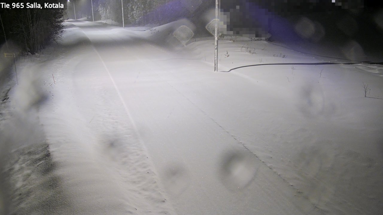 Weather Camera Image Väg 965 Salla, Kotala, Salla, Lappi