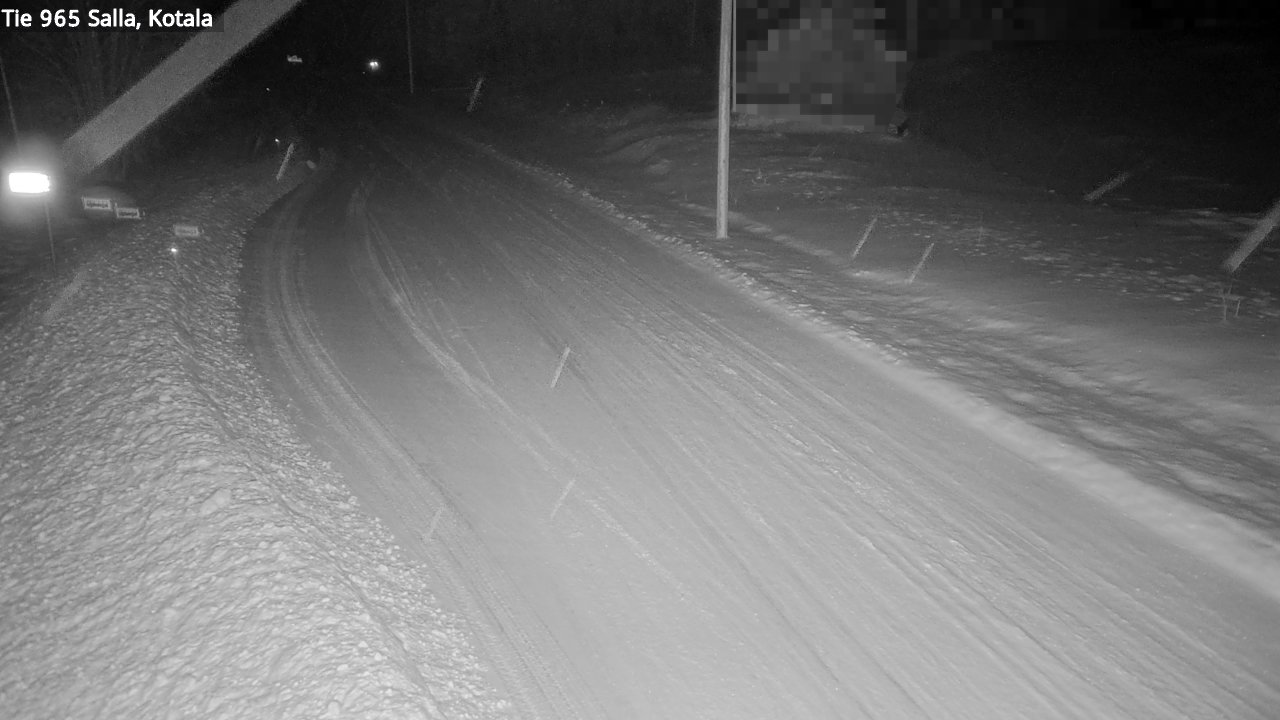 Weather Camera Image Väg 965 Salla, Kotala, Salla, Lappi