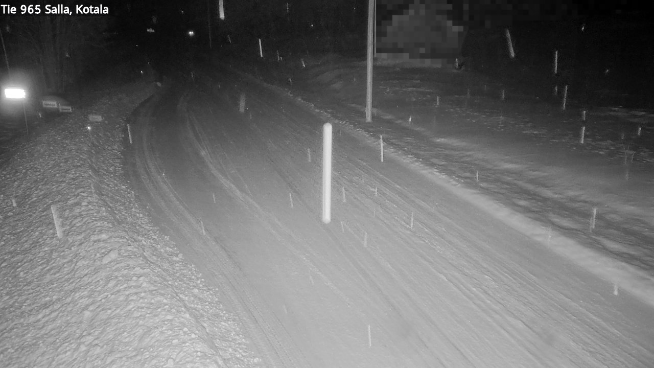 Weather Camera Image Väg 965 Salla, Kotala, Salla, Lappi