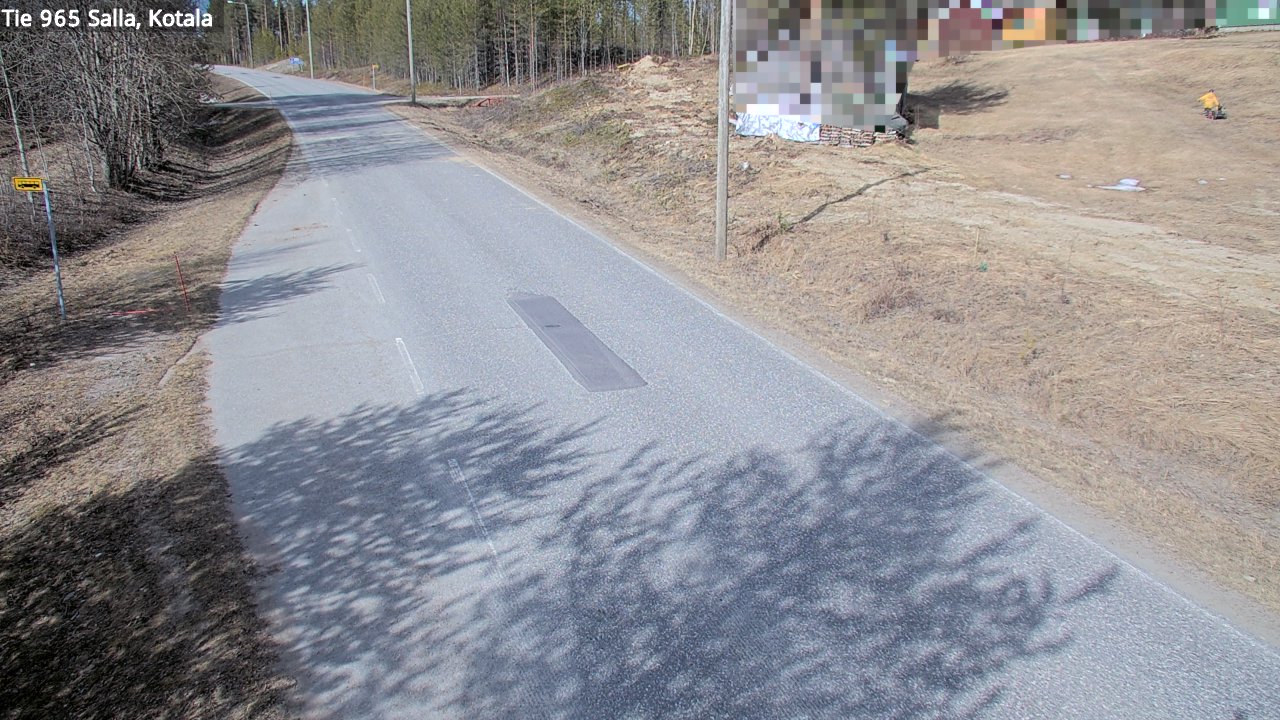 Weather Camera Image Road 965 Salla, Kotala, Salla, Lappi