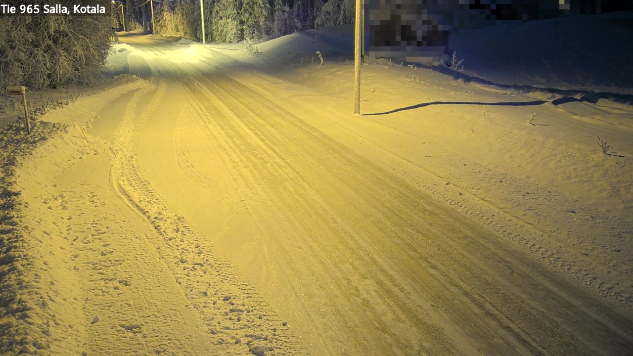 Kelikamerat Kuva Tie 965 Salla, Kotala, Salla, Lappi