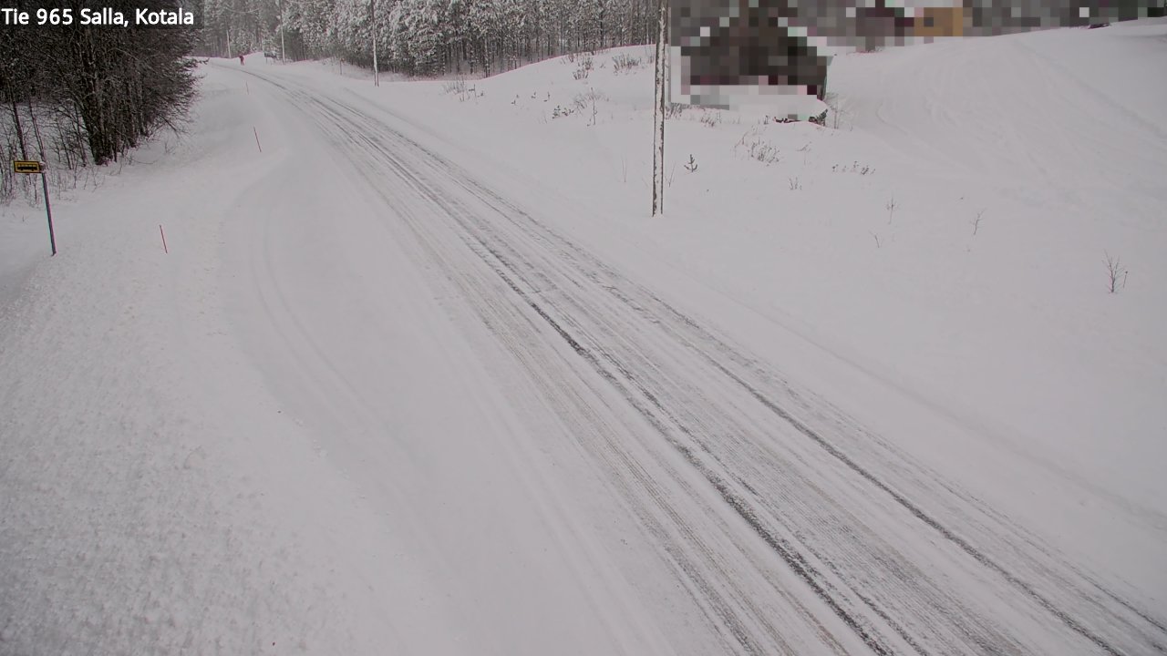 Weather Camera Image Väg 965 Salla, Kotala, Salla, Lappi