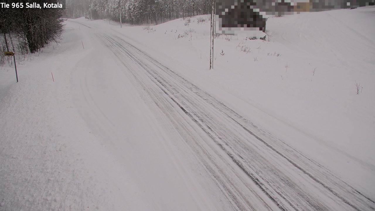 Weather Camera Image Väg 965 Salla, Kotala, Salla, Lappi