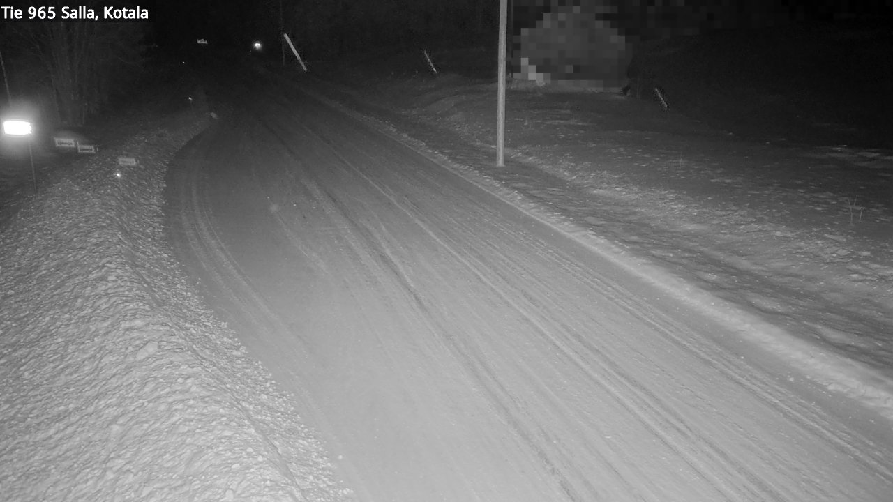 Weather Camera Image Väg 965 Salla, Kotala, Salla, Lappi