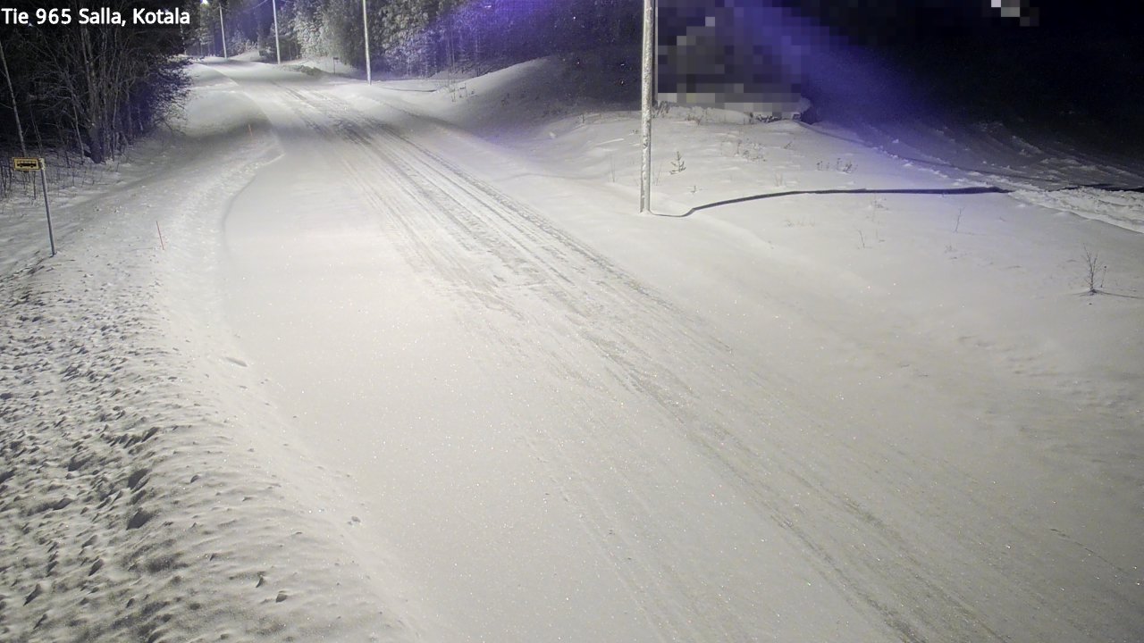 Kelikamerat Kuva Tie 965 Salla, Kotala, Salla, Lappi