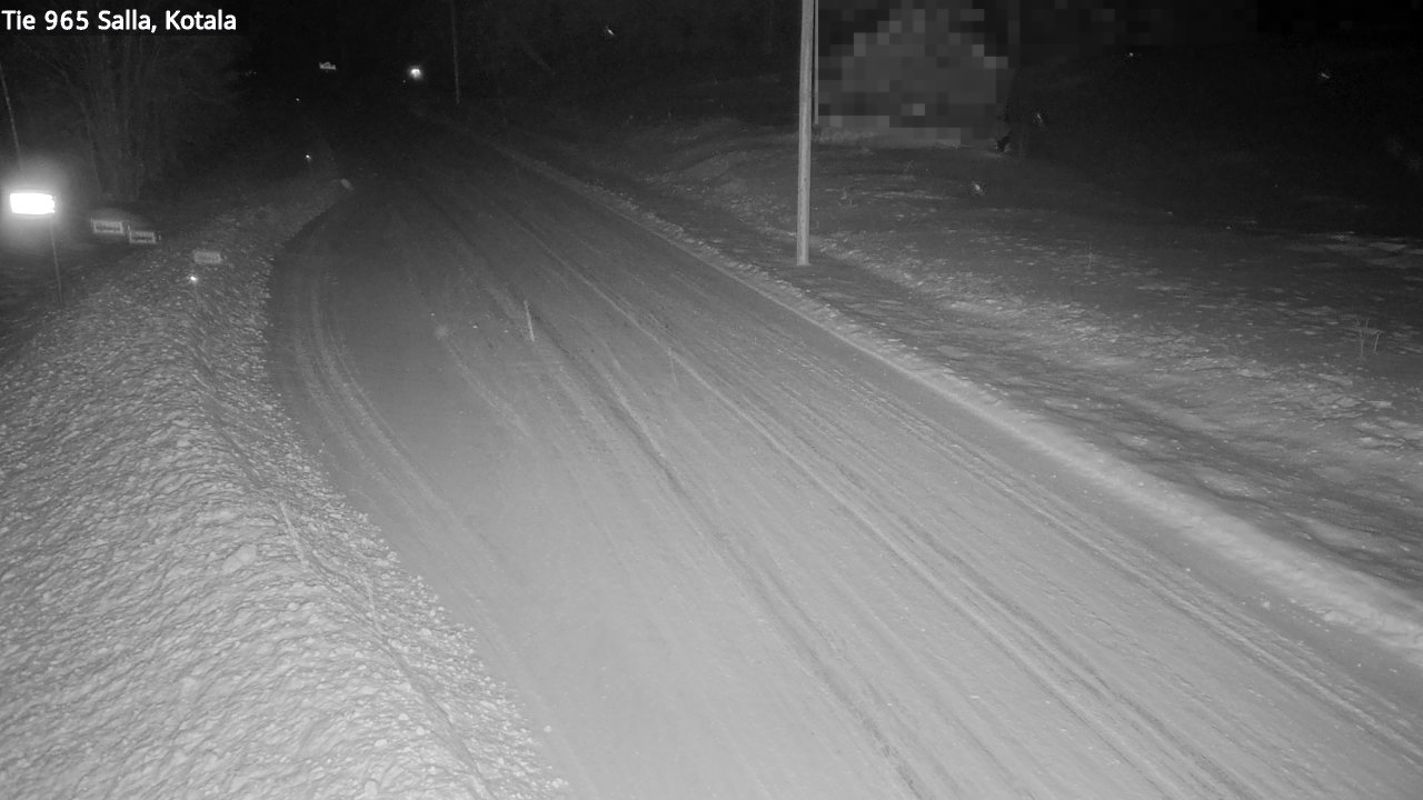 Weather Camera Image Väg 965 Salla, Kotala, Salla, Lappi