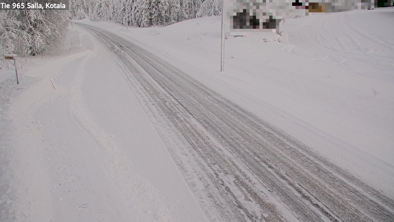 Kelikamerat Kuva Tie 965 Salla, Kotala, Salla, Lappi