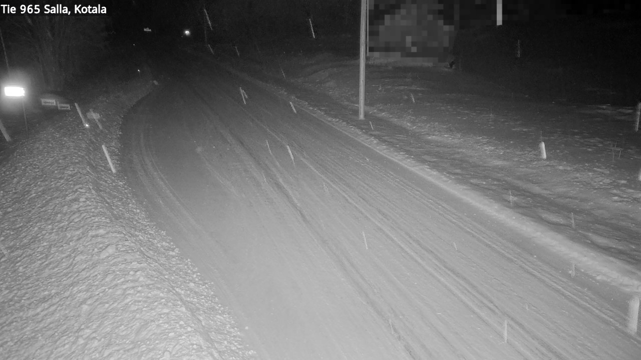 Weather Camera Image Väg 965 Salla, Kotala, Salla, Lappi