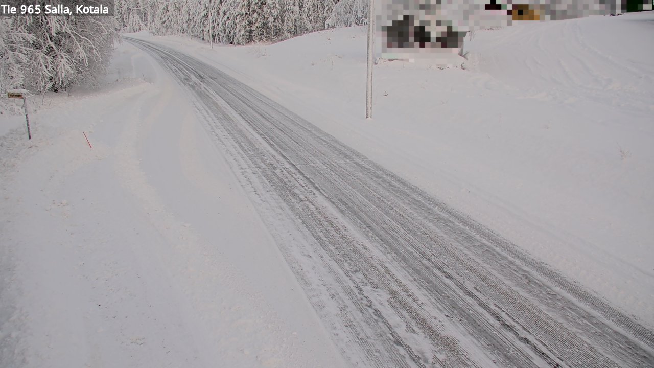 Kelikamerat Kuva Tie 965 Salla, Kotala, Salla, Lappi