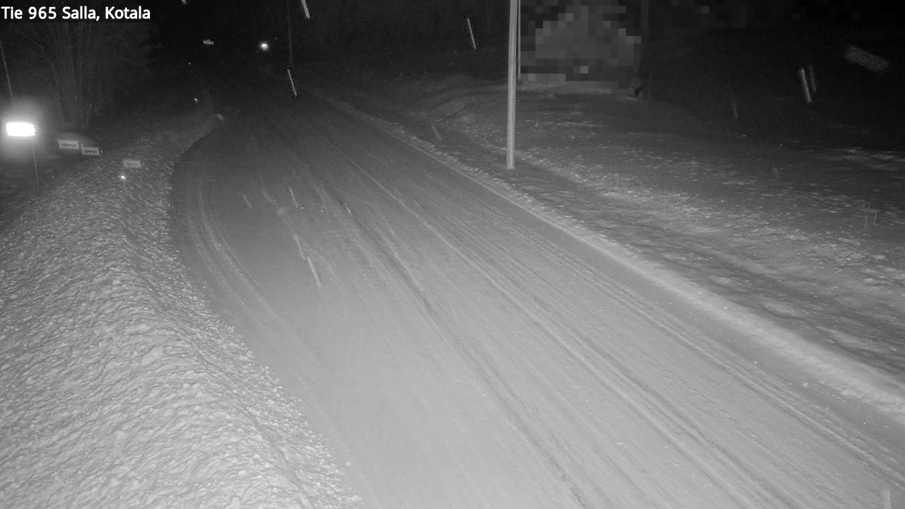 Weather Camera Image Väg 965 Salla, Kotala, Salla, Lappi