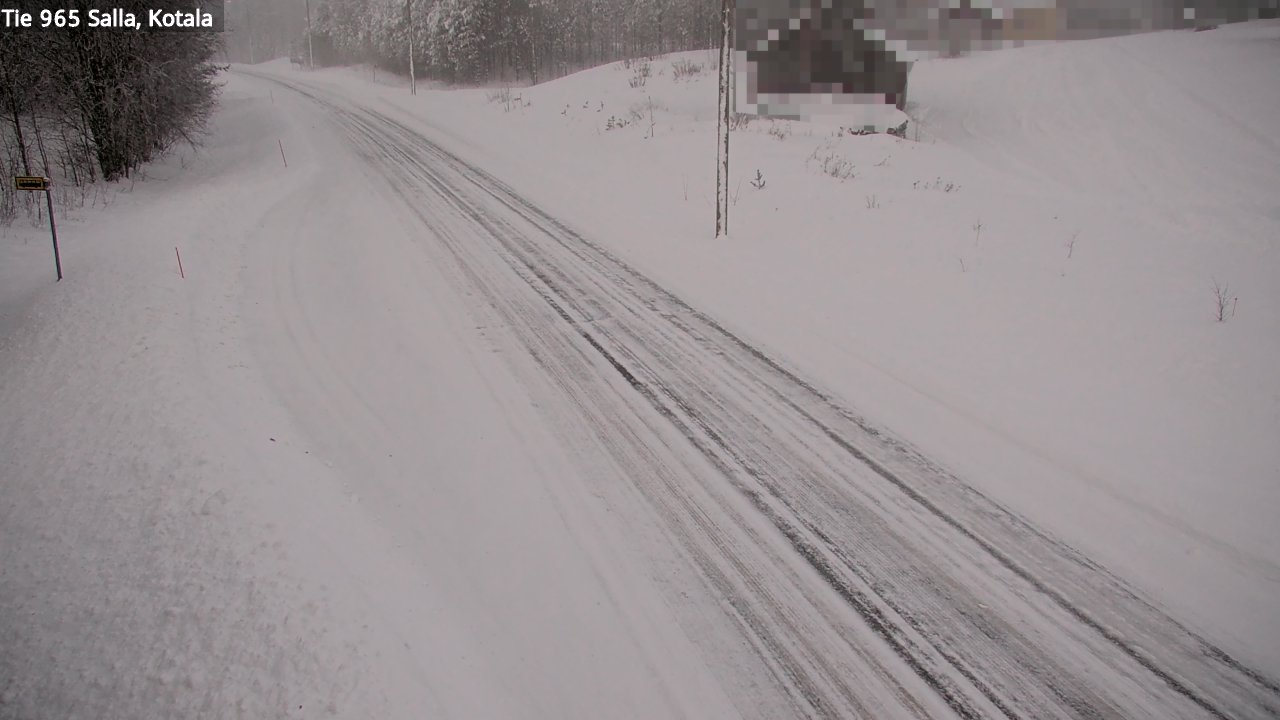 Weather Camera Image Väg 965 Salla, Kotala, Salla, Lappi