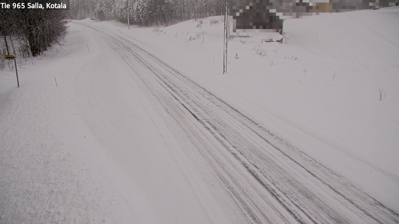 Weather Camera Image Väg 965 Salla, Kotala, Salla, Lappi