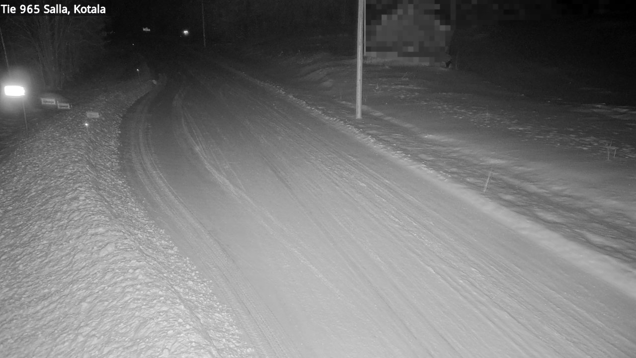Weather Camera Image Väg 965 Salla, Kotala, Salla, Lappi