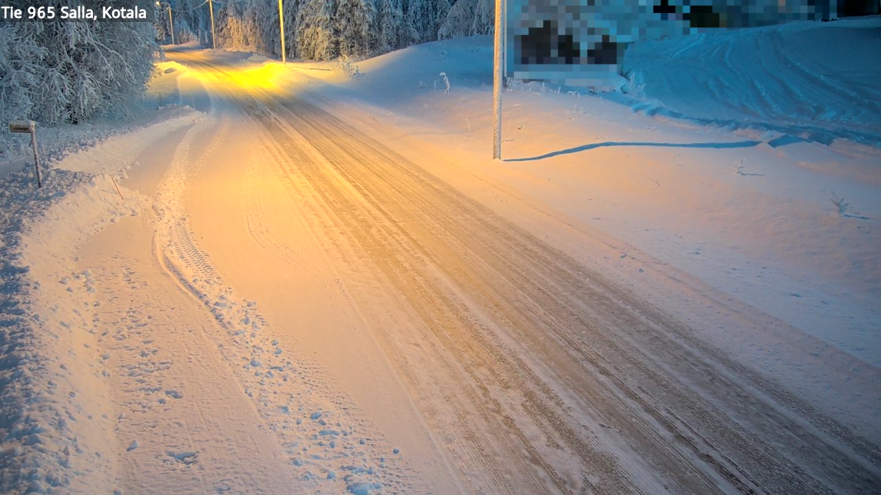 Kelikamerat Kuva Tie 965 Salla, Kotala, Salla, Lappi