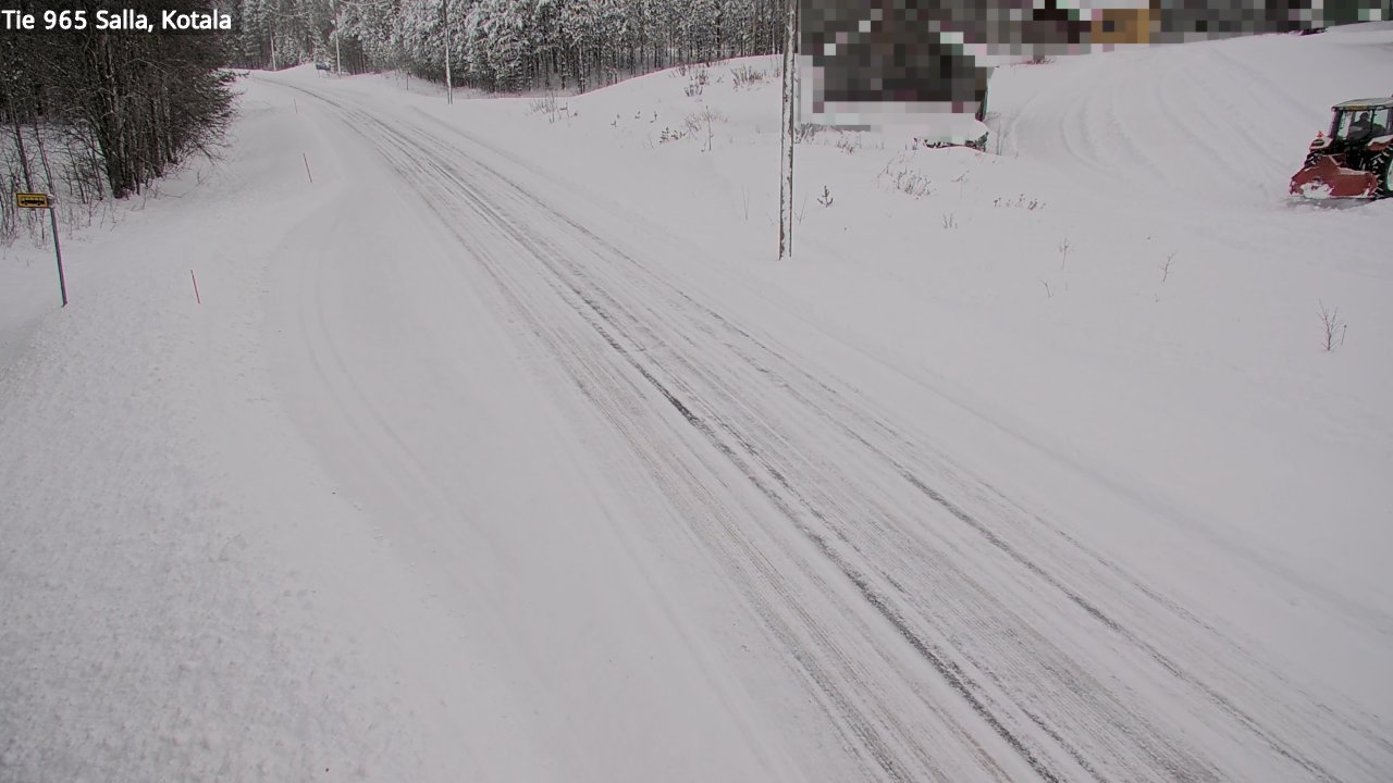 Weather Camera Image Väg 965 Salla, Kotala, Salla, Lappi