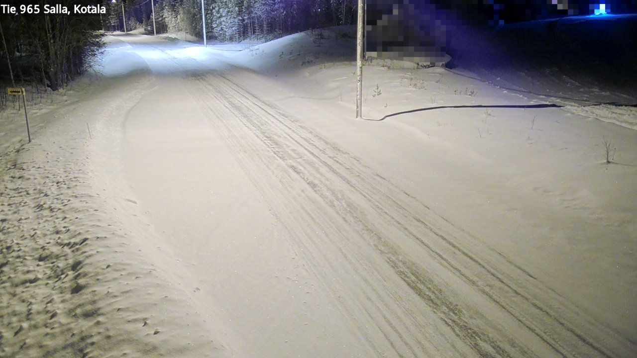 Kelikamerat Kuva Tie 965 Salla, Kotala, Salla, Lappi