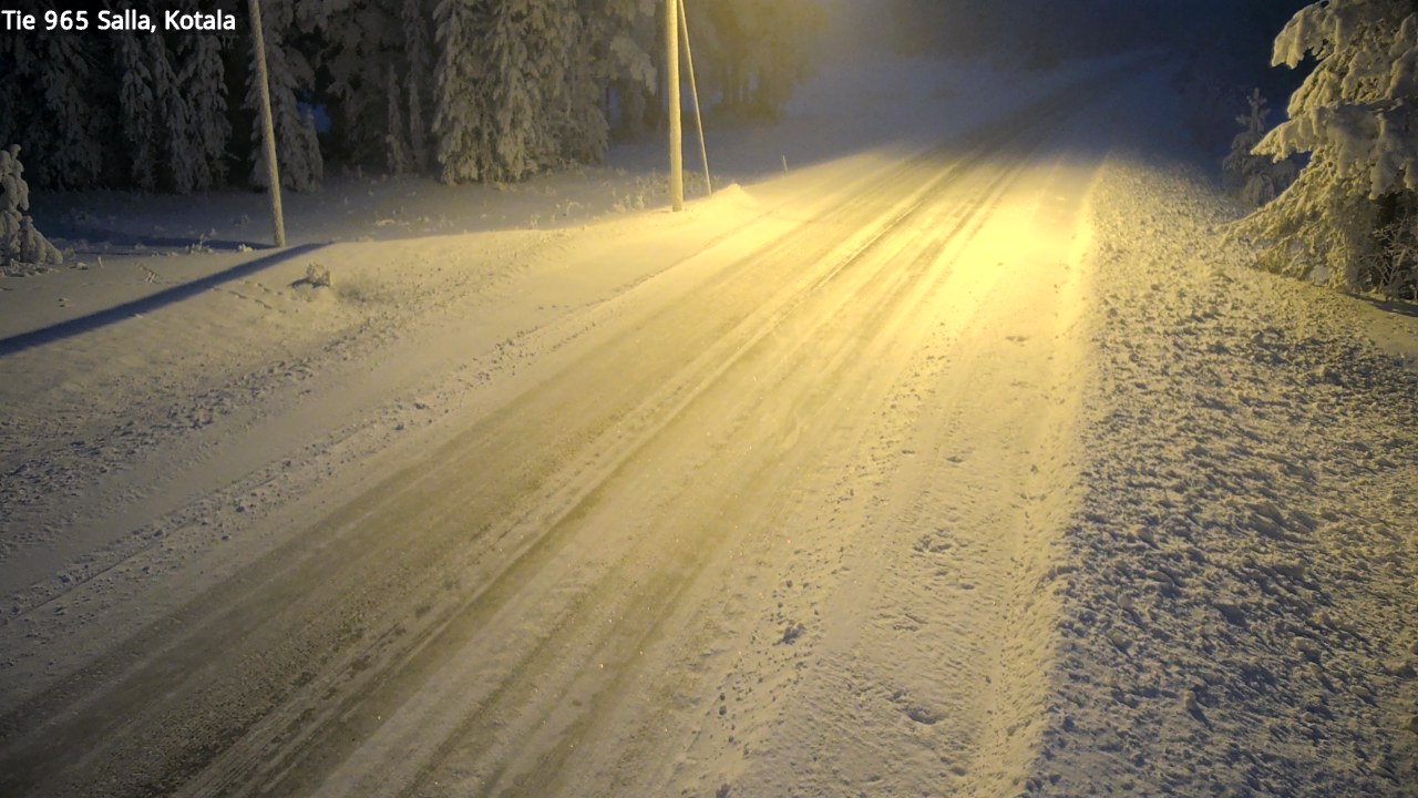 Kelikamerat Kuva Tie 965 Salla, Kotala, Salla, Lappi