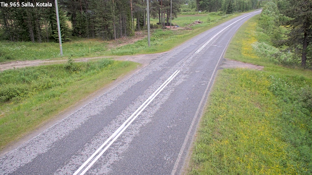 Weather Camera Image Road 965 Salla, Kotala, Salla, Lappi